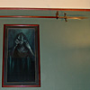 Spear with Painted Man portrait Spear with Painted Man portrait