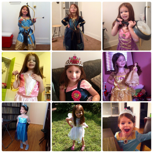Cassie Princess Collage