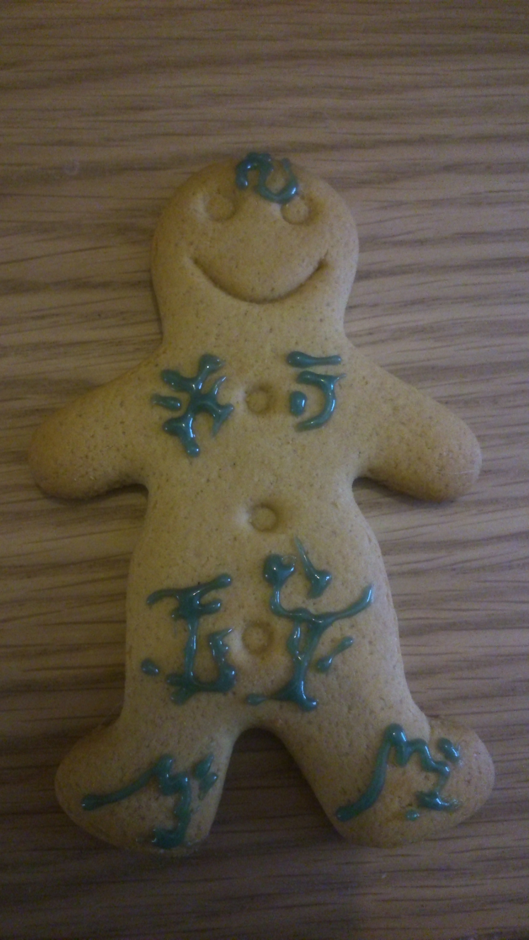 Gordon, Ginger Bread Man