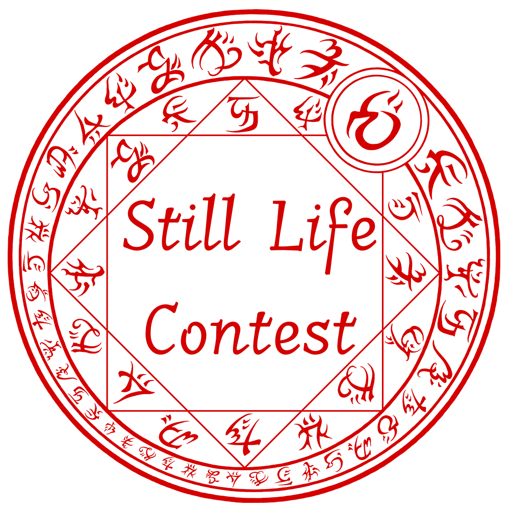 Still Life Contest_ transparent red