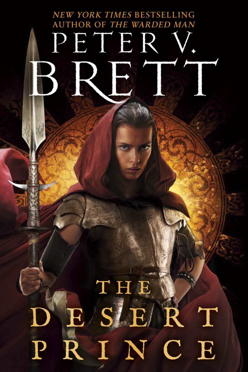 The Warded Man by Peter V. Brett, Book One of The Demon Cycle (US cover)